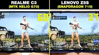 REALME C3 vs LENOVO Z5s 🔥 - БОЛЬШОЕ СРАВНЕНИЕ В ИГРАХ! 🔥 КТО ЛУЧШЕ? FPS+НАГРЕВ! GAMING TEST