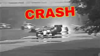 1995 Road America CART - Al Unser Jr. and Michael Andretti Crash