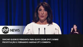 Pergunta à Elvis Cezar: prostituição; Fernando Haddad comenta | Debate Governador SP