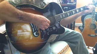 Epiphone EJ 200SCE ( House Of The Rising Sun )Video 4552