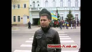 ВИДЕО Novosti N:  Правый сектор в Николаеве общается с прокурором