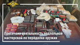 Ирина Волк: В Московской области пресечена деятельность подпольной мастерской по переделке оружия