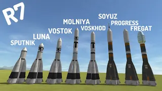 KSP: Evolution of the Most Popular Rocket In History!