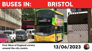 Buses in Bristol 13/06/2023