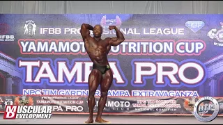 Ricky Moten Posing Routine (2nd in Classic) | 2019 Tampa Pro