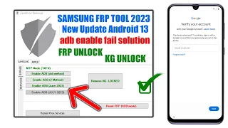 Samsung FRP Tool 2024 || All Samsung Android 13 FRP Bypass | ADB Enabled Failed!