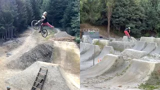 RIDING THE WORLDS BEST DIRT JUMP SPOTS!! - GORGE ROAD TRAILS & DREAM TRACK!!