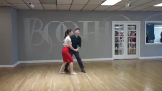 Learn To Lindy Hop In A Day (fwd/back, popout, promenade, circle, charleston, dip)