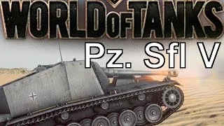 How to Play the Stock Pz Sfl V Tier 7 German TD | World of Tanks WoT Gameplay HD