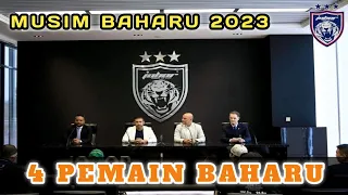 JDT Telah Mengenal Pasti 4 pemain Baharu Dibawa Masuk Musim Depan