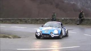 Rallye Monte Carlo Historique 2020 ZR4 Burzet Lachamp Raphael Show Ambiance