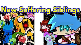 Friday Night Funkin' Vs New Suffering Siblings Fanmade | Adventure Time (FNF/Mod/Pibby Finn Cover)