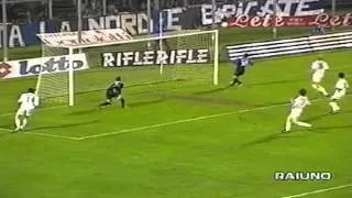 Serie A 1995-1996, day 26 Atalanta - Bari 1-2 (Vieri, 2 Protti)