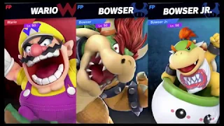 Super Smash Bros Ultimate Amiibo Fights   Request #3432 Wario vs Koopa Royalty