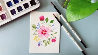 Easiest Way of Making Cherry Blossom Flower / Beginner Friendly