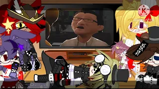 Fnaf react to fnaf games be like part 1