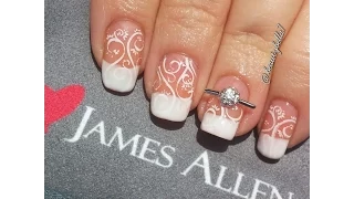 Bridal Nails Feat. James Allen Rings