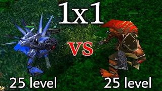 Slark vs Troll Warlord | 25 Level No items | WHO WILL BEAT?