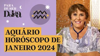 AQUÁRIO - JANEIRO de 2024: MÁRCIA FERNANDES faz PREVISÕES para o SIGNO