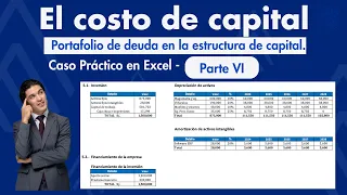 Costo de capital. Parte VI. Tipos de deuda en la estructura de capital. Caso práctico en Excel.