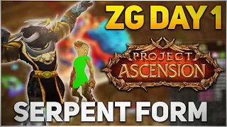 LET'S DO ZG WITH THE GUILD! | Zul'Gurub S8 Release | Project Ascension | Classless World of Warcraft