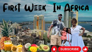 African American Family of 4 First Week After Moving To Tanzania!