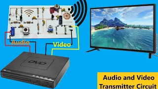 How to Make Audio and Video Transmitter Circuit