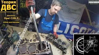 Теория ДВС: Двигатель Opel С20NE обзор конструкции, (режиссёрская версия)