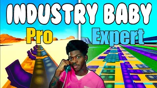 Industry Baby - Lil Nas X, Jack Harlow Noob vs Pro vs Expert (Fortnite Music Blocks) - With Code