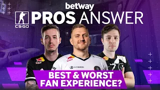 CS:GO Pros Answer: Best and Worst Fan Experience?