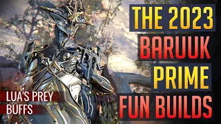 Warframe | BARUUK 2023: The Most FUN Builds! | Almighty Pull & Infinite Red Crit