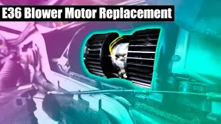 Replacing the AC Blower Motor on the E36 BMDubya