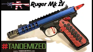 Ruger 22/45 MkIV Lite - "TANDEMIZED"