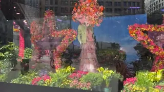 NYC Live 🗽 Times Square to Penn Station Macys Flower Show