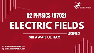 Electric Fields [Lecture 3] - A2 9702 Physics