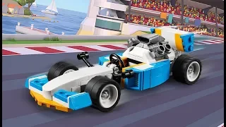 Live the FAST Life with a Race Car, a Hot Rod and more inside LEGO® Creator 3in1 Extreme Engines!