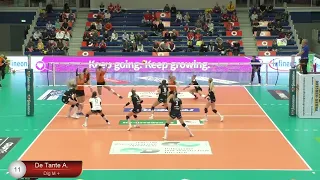 Amber De Tant (libero) 2021 - 2022 Defense