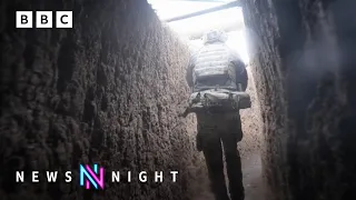 Inside Ukraine’s war frontlines against Russia in Donbas | BBC Newsnight