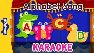 Alphabet Song | Sing-Alongs | Karaoke Version | Full HD | By Little Fox