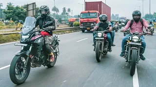 Sunday ride with 50 Honda BigWing Bikers | Kolkata