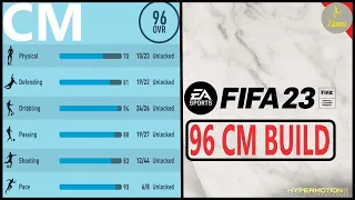 Best 96 Overall Center Midfielder (CM) Build for FIFA 23 Career Mode - Maximum Potential