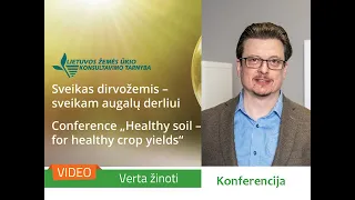 Healthy Soil –For Healthy Crop Yields. 1 - day