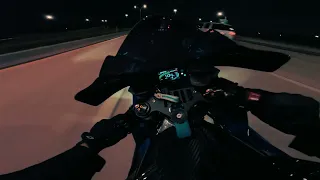 r1 night ride (pure sound)