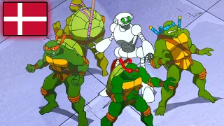 Ny tegneserie på Dansk Ninja Turtles 🇩🇰 Sæson 3 Afsnit 4 🤖 Verdener kolliderer, første del