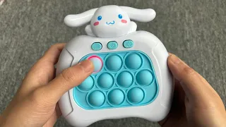 Cinnamoroll Pop It Game Unboxing And Review 2024 - So Satisfying Electric Game Console Fidget Toy