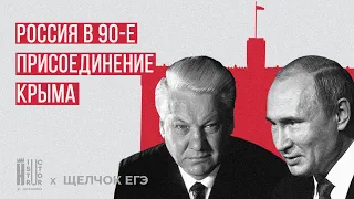Россия в 90-е и присоединение Крыма | Быстрое повторение | Щелчок