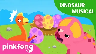 Oviraptor the Egg Thief | Dinosaur Musical | Dinosaur Story | Pinkfong Songs for Children
