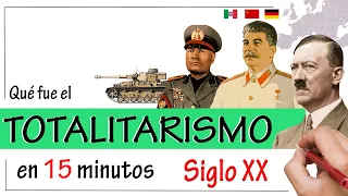 El TOTALITARISMO - Resumen | El Tercer Reich Alemán, La Italia Fascista y La Unión Soviética