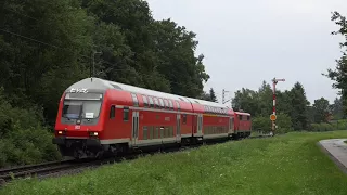 Beinahe-Unfall auf der Natobahn Zug vs. Auto 08.2017