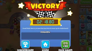 Btd6 Race 'Bad To The Bone' in 2:18 on Mobile!